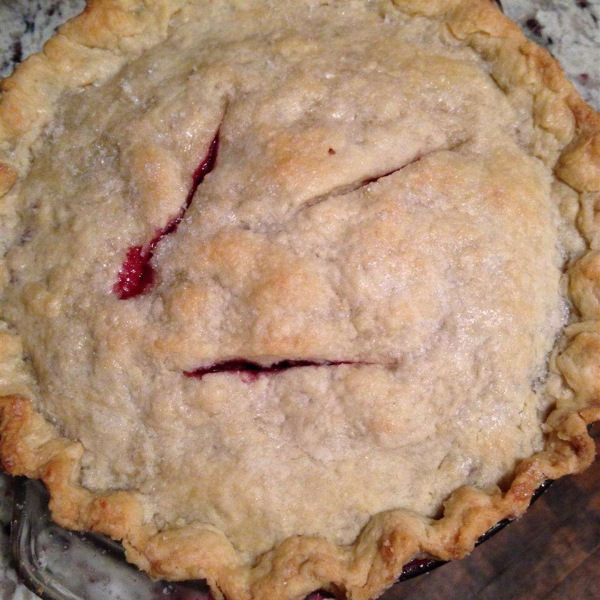Saskatoon Berry (Serviceberry) Pie