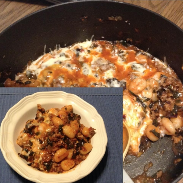 Italian Sausage and Gnocchi Skillet