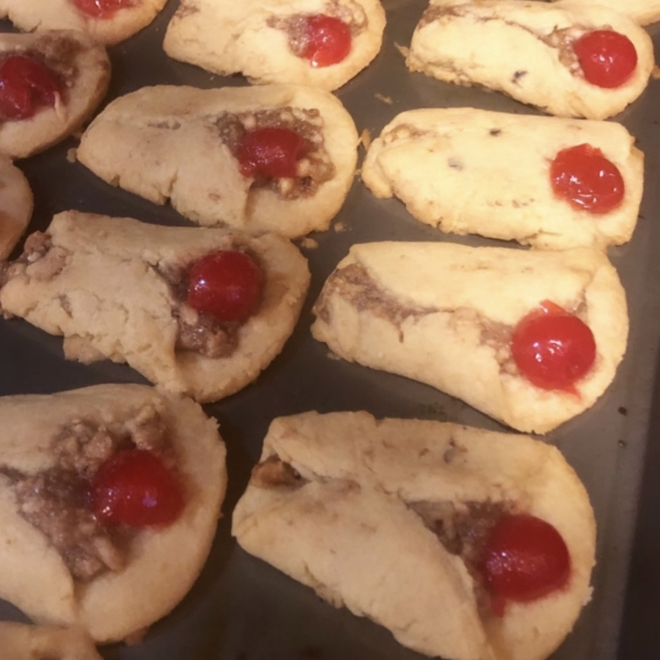 Cherry Bell Cookies