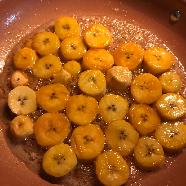 甘いプランテンのソテー (Tajaditas Dulces de Platano) レシピ