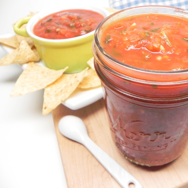 Instant Pot Canned Tomato Salsa
