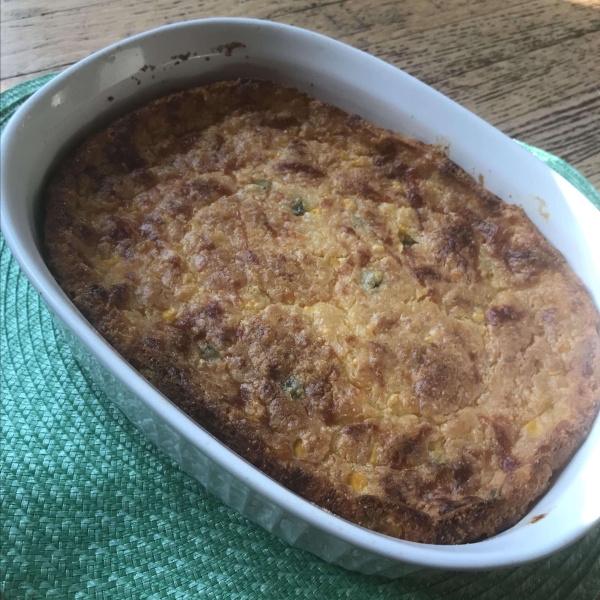 Jalapeno Creamed Corn Casserole