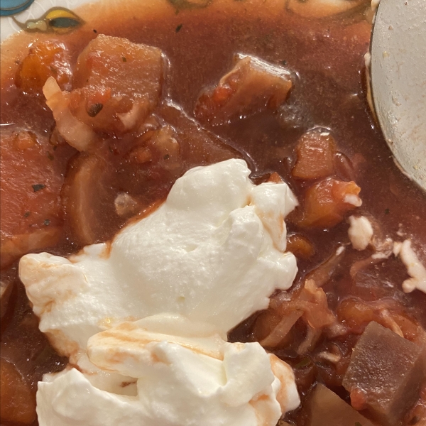 Slow Cooker Borscht