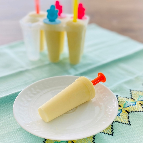 Pineapple-Coconut Ice Pops