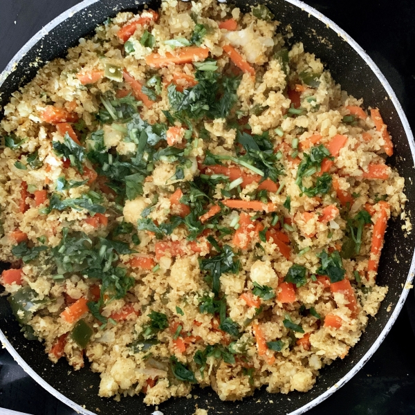 Cauliflower Rice (Biryani-Style)