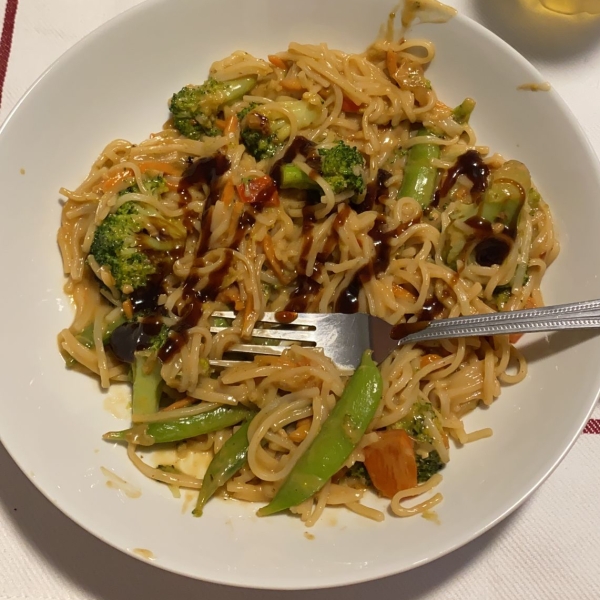 Thai Peanut Noodle Stir-Fry