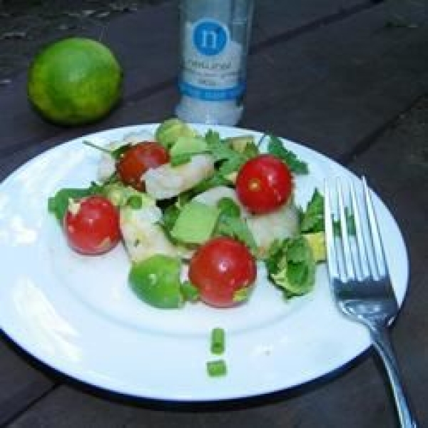 Avocado-Lime Shrimp Salad (Ensalada de Camarones con Aguacate y Limon)