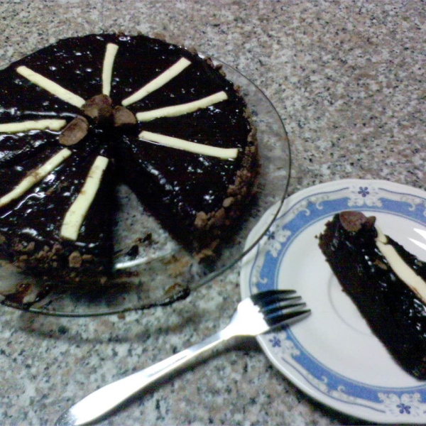 Dark Chocolate Cream Cheese Cake