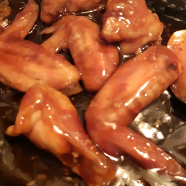 Krista's Sticky Honey Garlic Wings