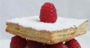 Raspberry Napoleons Dessert
