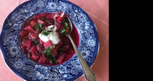 Sasha's Vegan Borscht