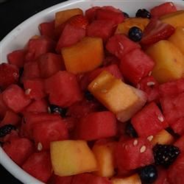 Strawberry-Melon Summer Salad