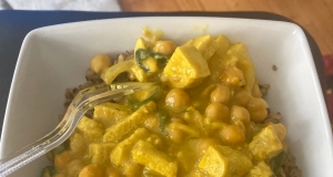 Spinach Chickpea Curry