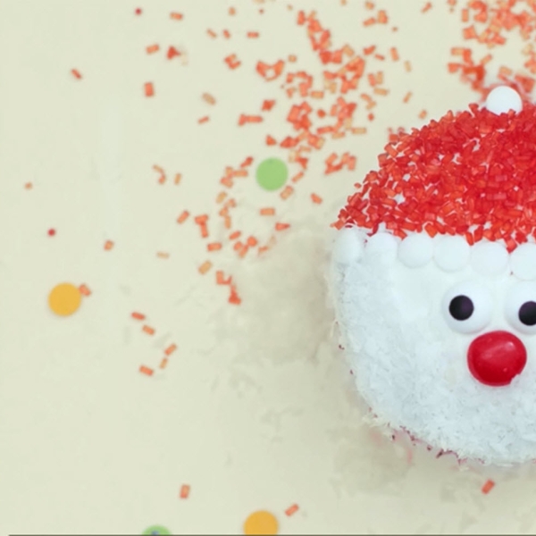 Christmas Santa Cupcakes