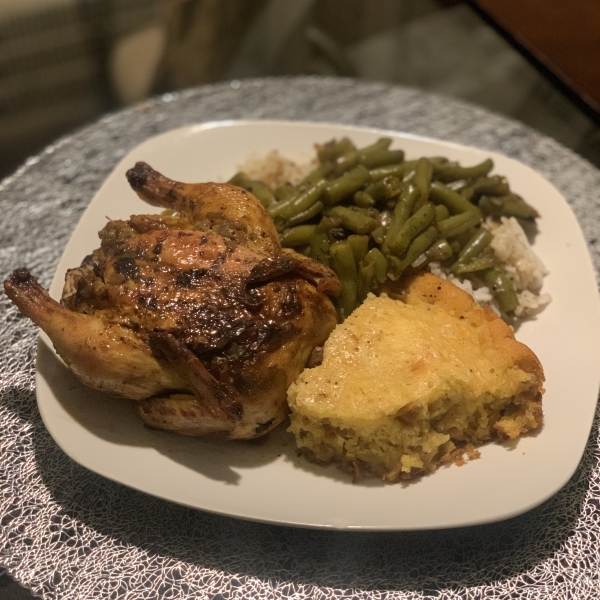 Cornish Hens with Coffee Liqueur Sauce