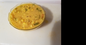 Vegan Corn Chowder with a Kick