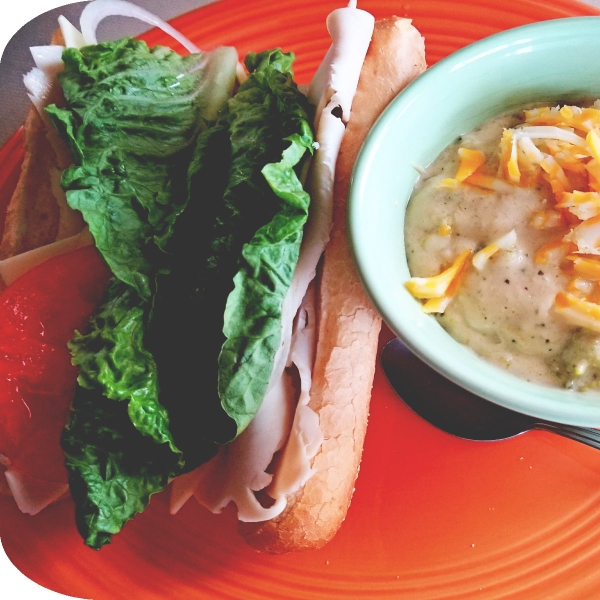 Slow Cooker Cream of Broccoli Soup