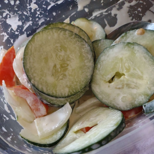 Refreshing Cucumber Salad