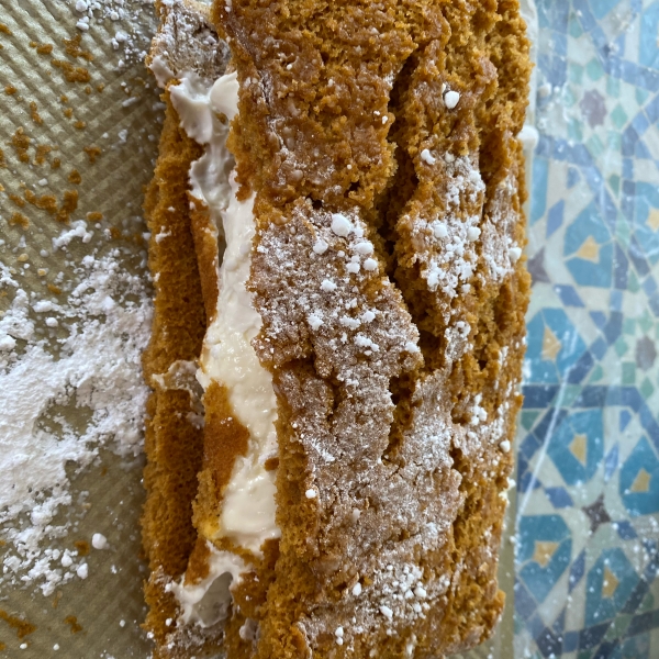 Walnut Pumpkin Roll