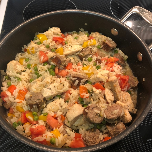 Spanish-Style Chicken and Sausage