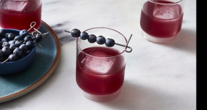 Sparkling Blueberry-Ginger Lemonade