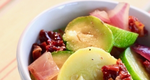 Steamed Squash Medley with Sun-Dried Tomatoes