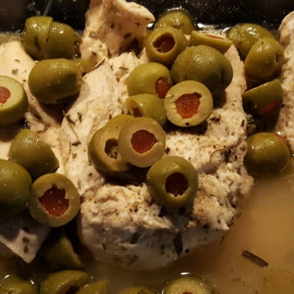 Chicken Breasts with Olives