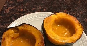 Baked Acorn Squash with Apricot Preserves