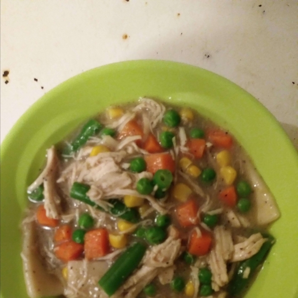 Electric Pressure Cooker Chicken and Dumplings
