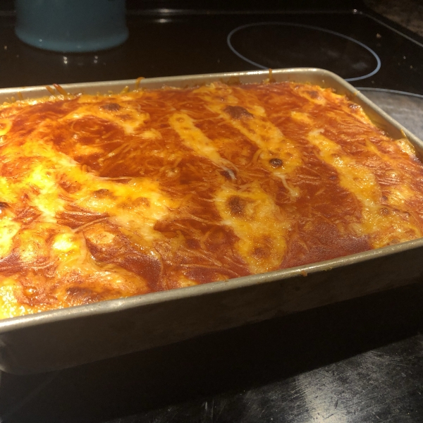 Enchilada Spaghetti Squash Casserole