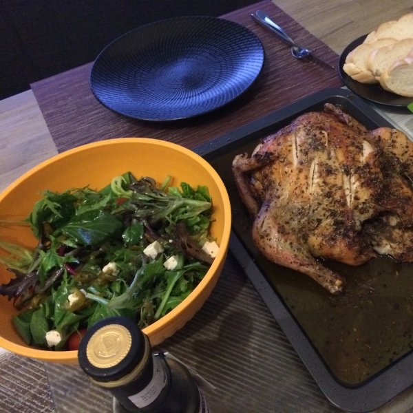 Spicy Rapid Roast Chicken