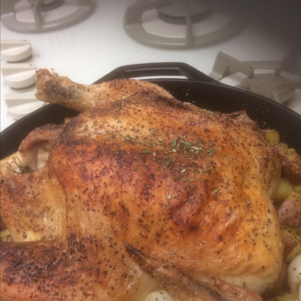 Spicy Rapid Roast Chicken