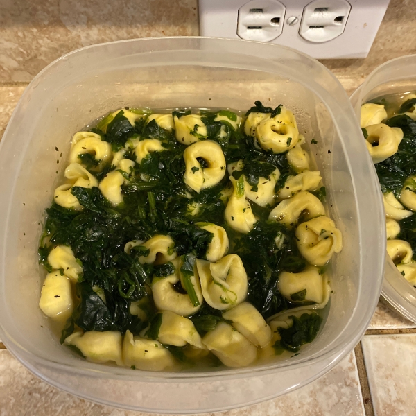 Spinach Tortellini Soup