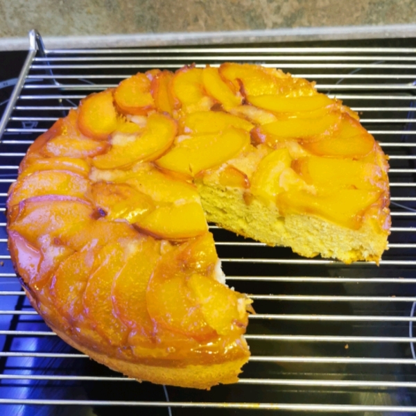 Nectarine Upside-Down Cake