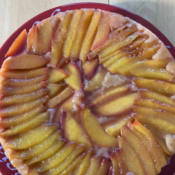 Nectarine Upside-Down Cake