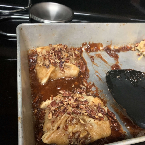 Apple Dumplings with Rich Cinnamon Sauce