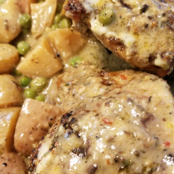 Classic Chicken Vesuvio