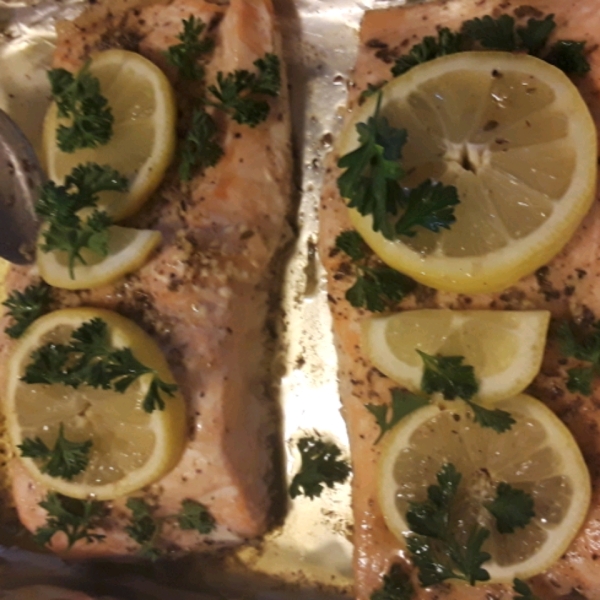 Baked Salmon in Foil