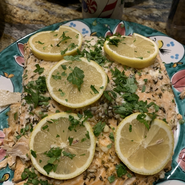 Baked Salmon in Foil