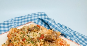 Jollof Rice with Beef