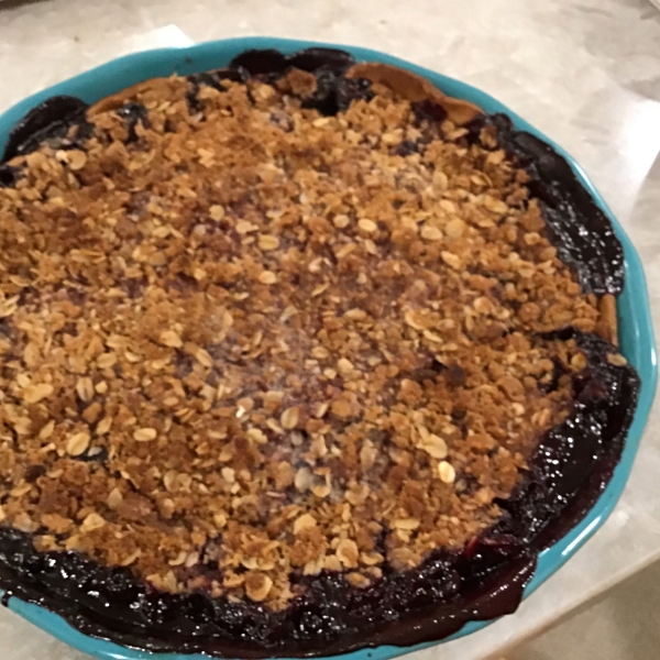 Blueberry Crumb Pie