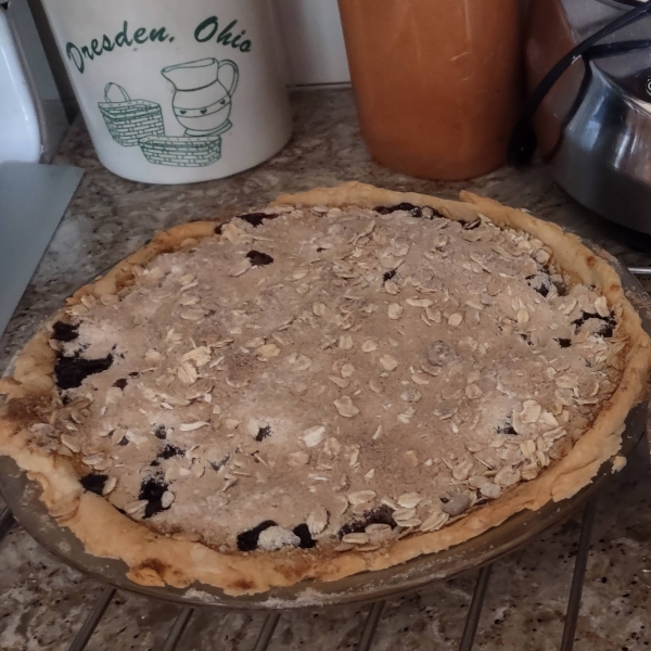 Blueberry Crumb Pie