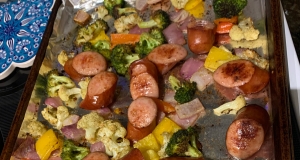 Sausage and Vegetable Sheet Pan Dinner