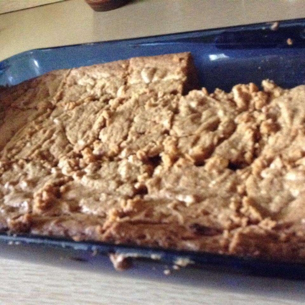 Chewy Whole Wheat Peanut Butter Brownies