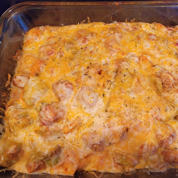 Italian Sausage Tortellini Bake