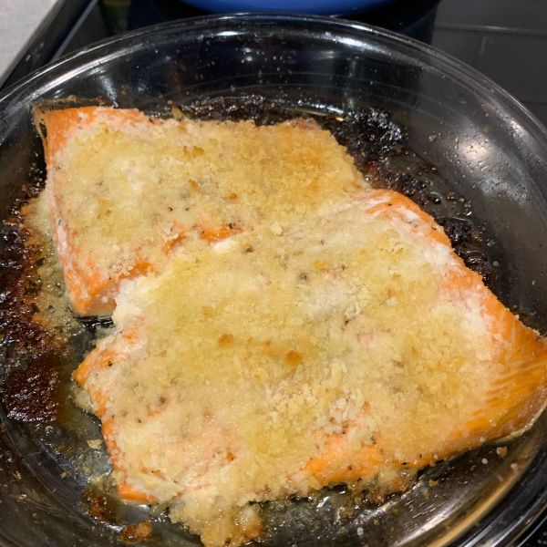 Baked Salmon Fillets Dijon