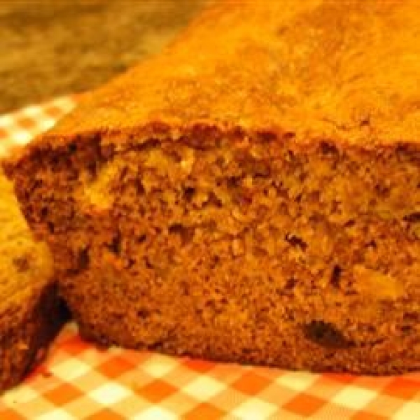 Delicious Raisin Nut Banana Bread