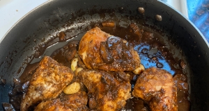 Chicken Breasts with Balsamic Vinegar and Garlic