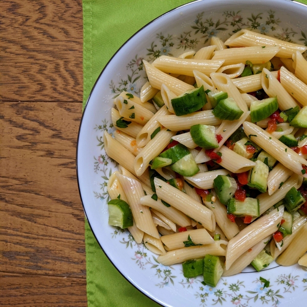 Mostaccioli Summertime Salad