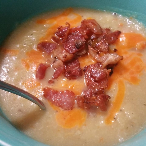 Creamy Cauliflower-Potato Soup